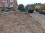 Сегодня в нашем городе прошёл субботник