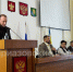 Лидеры школьного самоуправления получили свои удостоверения из рук главы администрации Ейского района Романа Бублика - Приазовские степи