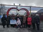 В посёлке Комсомолец завершены работы по благоустройству общественной территории на аллее Ленинского Комсомола.