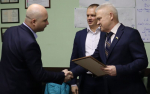 С профессиональным праздником депутаты районного Совета поздравили руководителя и коллектив филиала АО «Электросети Кубани» «Ейскэлектросеть»