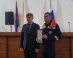 Сегодня в Ейске чествовали спасателей