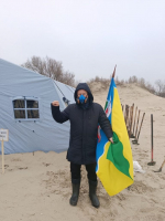 Жители Ейского района принимают активное участие в ликвидации последствий разлива нефтепродуктов на черноморском побережье