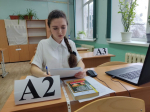Две школьницы приняли участие в региональном этапе всероссийской олимпиады по искусству