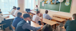 Беседа со школьниками