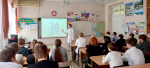 Беседа со школьниками