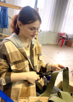 Помощь в плетении маскировочных сетей