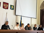 Сегодня в администрации района прошло совещание с участием специалистов управления сельского хозяйства, руководителя ГБУ Краснодарского края "Управление ветеринарии Ейского района" Вадима Геннадьевича Сафонова