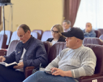 Сегодня в администрации района прошло совещание с участием специалистов управления сельского хозяйства, руководителя ГБУ Краснодарского края "Управление ветеринарии Ейского района" Вадима Геннадьевича Сафонова