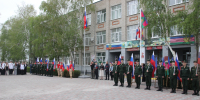 В школе № 15 пос. Широчанка открыли мемориальную доску Чайке Дмитрию Леонидовичу - Администрация Ейского района