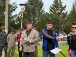 В рамках Всероссийского субботника, в парке пос. Октябрьский Ейского района состоялся масштабный субботник по наведению санитарного порядка