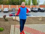 На прилегающей территории спорткомплекса «Юность» города Ейска прошел субботник.