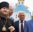 Олег Вяткин принял участие в торжественных мероприятиях, посвященных Дню Победы, на территории ейского храма Архистратига Михаила - Администрация Ейского района
