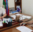 Рабочая встреча Олега Вяткина с председателем городского Совета депутатов Юрием Лукьянченко - Администрация Ейского района