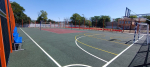 Завершено строительство многофункциональной спортивной площадки на территории лицея № 4 города Ейска