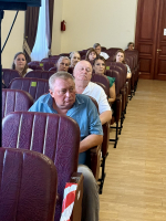 Глава Ейска Денис Квитовский провёл традиционное по понедельникам планёрное совещание