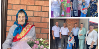 Поздравили с вековым юбилеем! - Администрация Ейского района