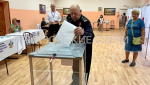 На УИК №1418 в Ейске сделал свой выбор Михаил Фёдорович Тимошенский