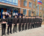 Сегодня в Ейском морском рыбопромышленном техникуме встречали матросов
