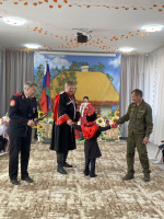 В детском саду № 26 г. Ейска состоялось торжественное посвящение воспитанников в казачата