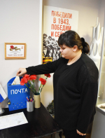 В рамках Года Защитника Отечества в музее истории города Ейска для студентов ейских колледжей проводятся экскурсии по выставке «НАШИ -СВОи»
