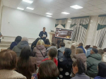 В рамках целевой профилактической акции «Внимание-дети!»,  сотрудник Ейской Госавтоинспекции и инспектор ПДН приняли участие в общешкольном родительском собрании МБОУ СОШ N9 с. Кухаривка