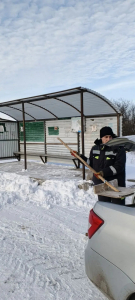 В сельских поселениях Ейского района продолжаются работы по расчистке последствий снегопада