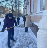 ЗИМНИЕ СУББОТНИКИ ПРОДОЛЖАЮТСЯ…