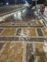 Утренний Ейск, словно сплошной каток