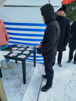 Участие в районной военно-патриотической игре «Вьюга-2026»