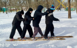 Участие в районной военно-патриотической игре «Вьюга-2026»