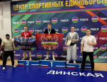 Ейские спортсмены завоевали медали краевых соревнованиях по спортивной борьбе панкриатон