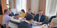 Депутат районного Совета, председатель молодежного комитета по военным вопросам Людмила Волынская приняла участие в заседании рабочей группы профильного комитета ЗСК - Администрация Ейского района