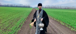 Технику и поля поселка Советского Ейского района окропили святой водой