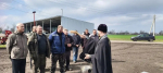 Технику и поля поселка Советского Ейского района окропили святой водой