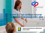 Более 6,5 тысяч путёвок на санаторно-курортное лечение получат в 2026 году федеральные льготники Кубани