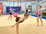 Сегодня в спортивном комплексе «Солнечный» состоялось торжественное открытие краевых соревнований по художественной гимнастике