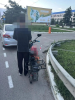 В Ейске несовершеннолетний на электровелосипеде проехал на красный свет светофора
