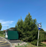 В посёлке Комсомолец Ейского района установлен новый остановочный павильон
